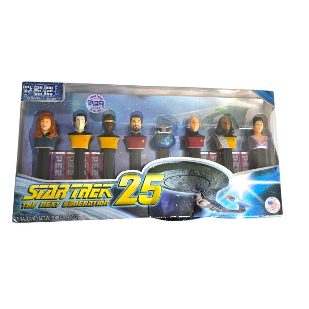 Star Trek Next Generation PEZ Collectors Series 2012 Sealed Limited Edition